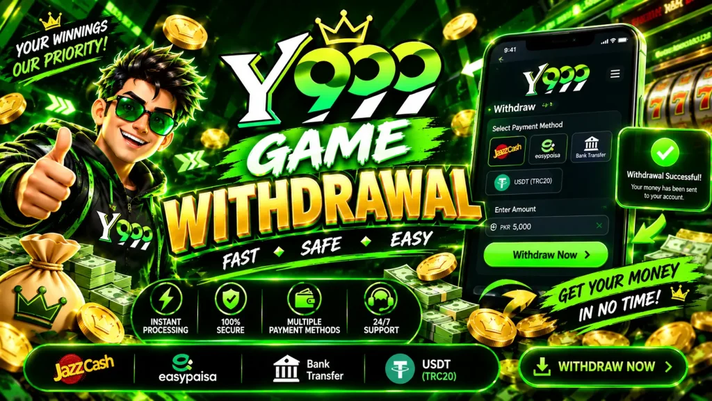 Y999 Game Withdrawal